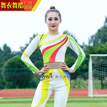 Dance clothes dance cool bodybuilding gymnastics suits mass athletics suits art test competition male and female students performance professional customization