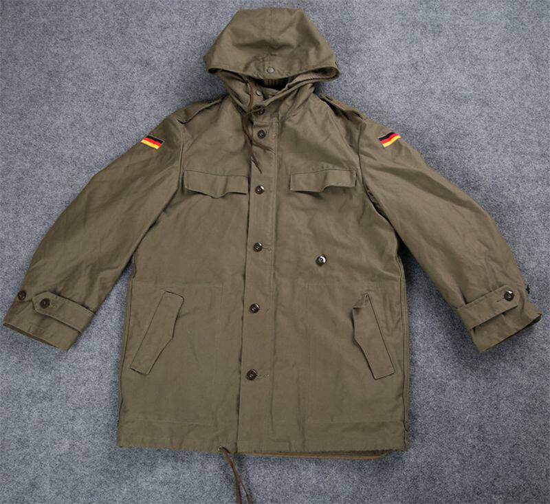 全新德国bw西德军版原品驼绒大衣稀缺库存正品承诺