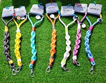 Ispet colorful dog traction rope medium large dog walking dog cotton rope 60cm