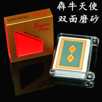 Cattle little Angel Bee back grain plastic frosted playing card original imported quality