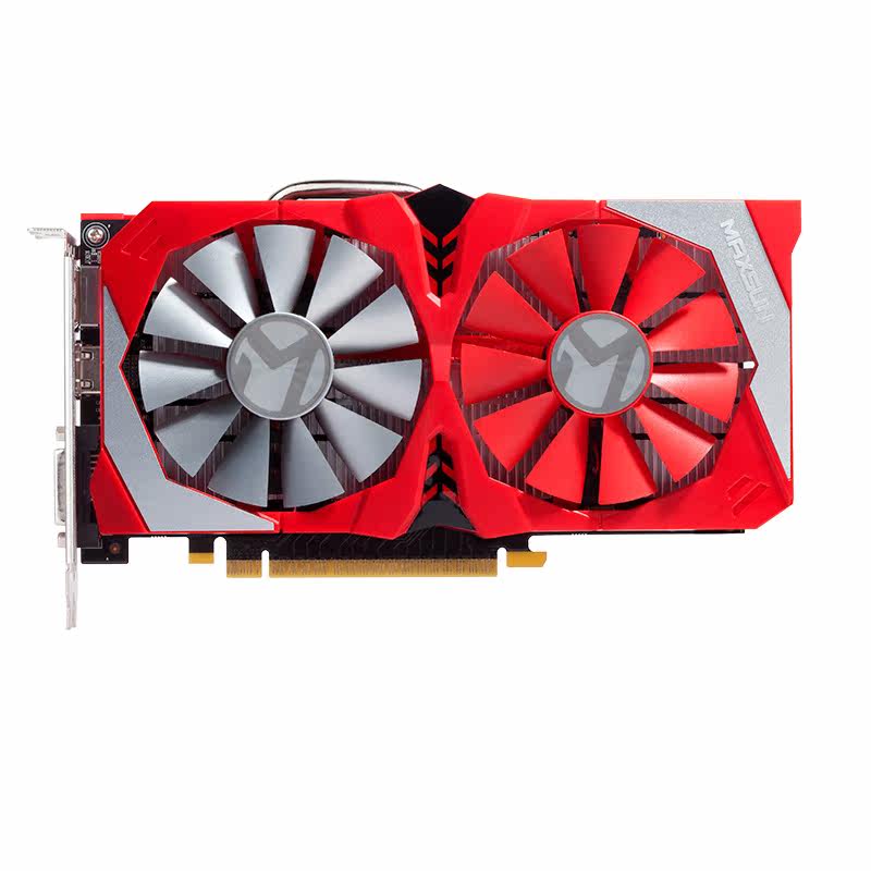 铭瑄gtx1050ti 终结者冰火版4g 电脑游戏显卡带背板led灯 rx 460