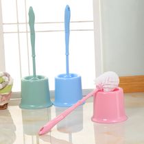 Creative Belt Base Spherical Toilet Brushed Toilet Brush Suit Plastic Toilet Brush Sitting Potty Toilet Brush Suit