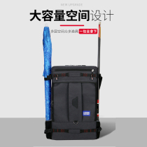 Fishing chair bag double layer thick waterproof fishing chair bag extra large shoulder backpack fishing bag fishing gear bag fishing gear bag fish protection pole bag