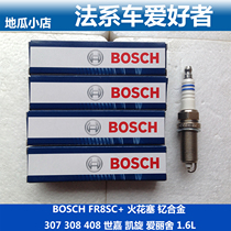 Peugeot 307206408 Alice Shiga C2 1 6 spark plug BOSCH FR8SC yttrium alloy