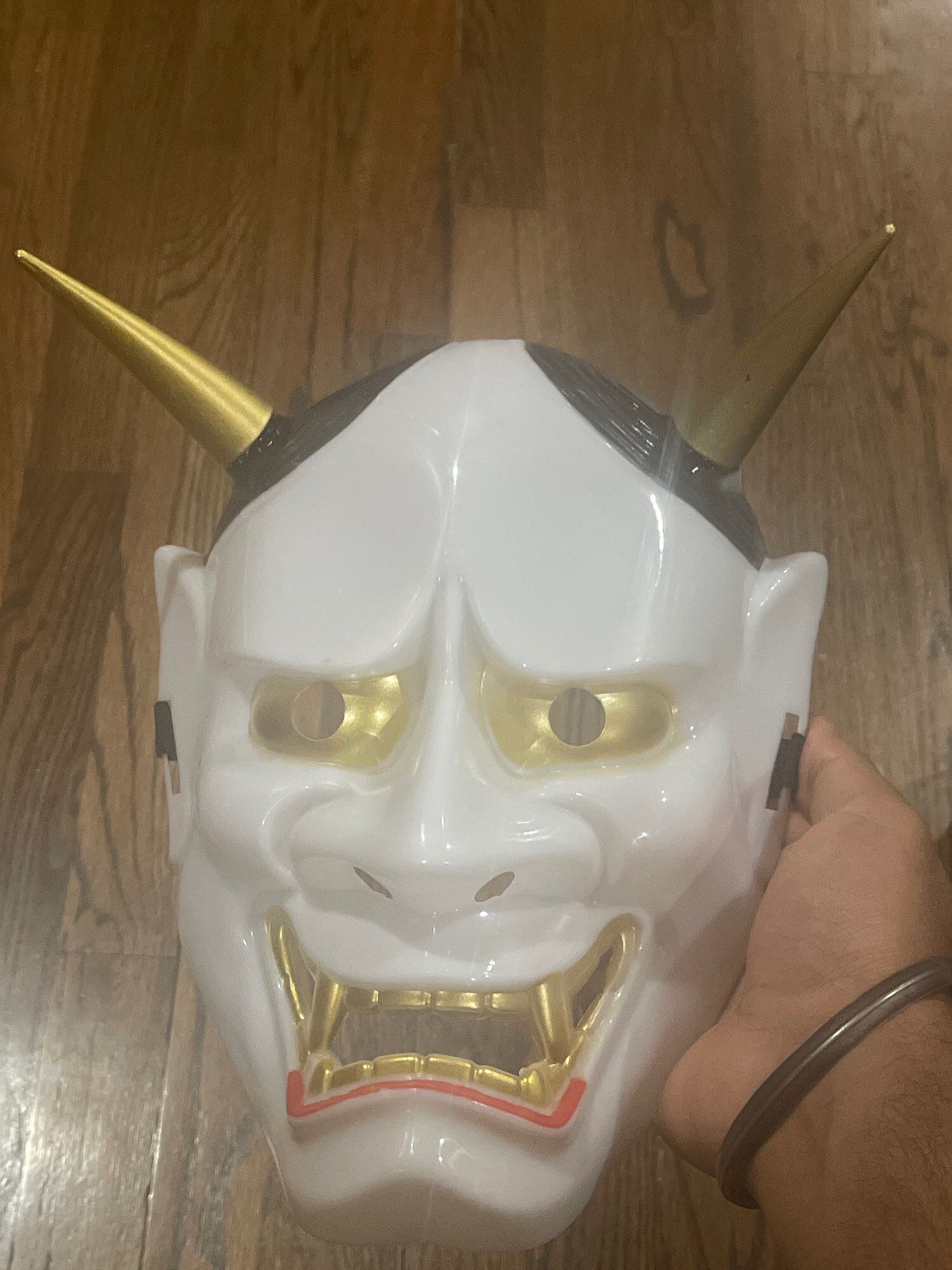 japanese ghost hannya mask 日本鬼首般若面具兰陵王面具