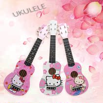 Childrens New Year gift 21 inch ukulele wooden instrument ukulele can play small guitar