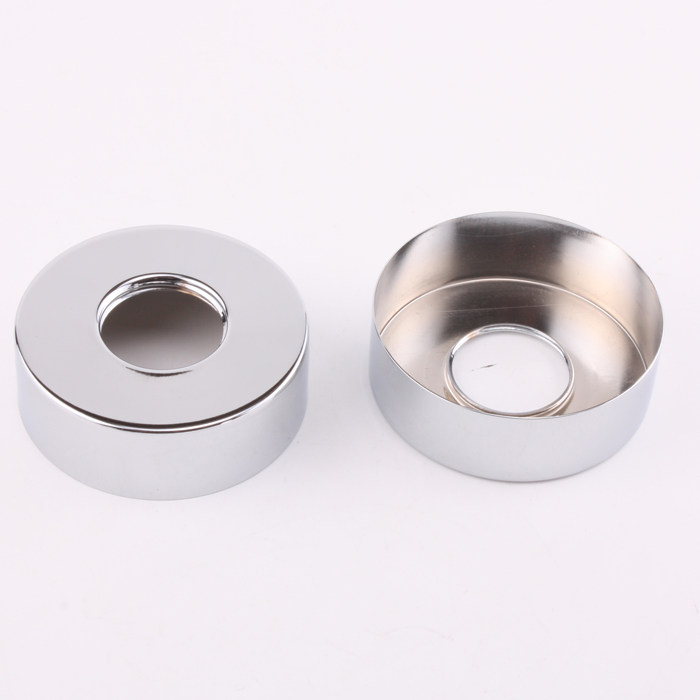 格威特卫浴 淋浴花洒装饰盖304不锈钢弯角遮羞盖花洒龙头加高配件