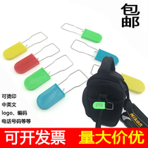 Disposable plastic padlock seal seal aviation seal key tag logistics anti-theft clothing buckle lead seal