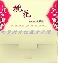 2013-6 Peach Blossom Stamp First Day Cover set of 12 Ribbon Envelope Unstamped Shanxi Company