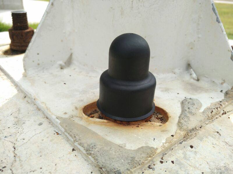 【m10-m24】凸型螺母保护帽 加长加高螺栓防护罩 塑料螺母防锈盖