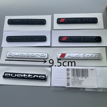 New Audi quattro quadrud-repellent audi Sport sign side scale car mark A3A4A5A6L retrofit