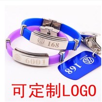 Custom spa bar storage bag hand card Hotel KTV bracelet hand with registration card digital card send bag deposit clothing brand
