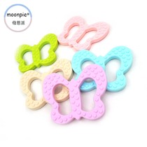 Butterfly appeasing tooth rubber anti-eat hand dentigel girl outlet food grade silicone gel gum massage tooth glue