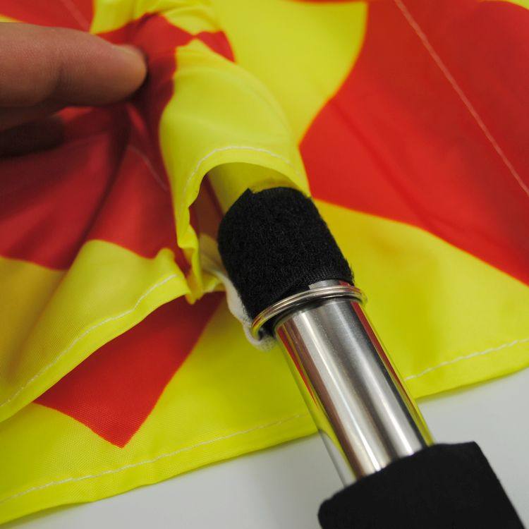 巡边旗 边裁旗 足球裁判旗 信号旗 手旗 足球旗 裁判装备