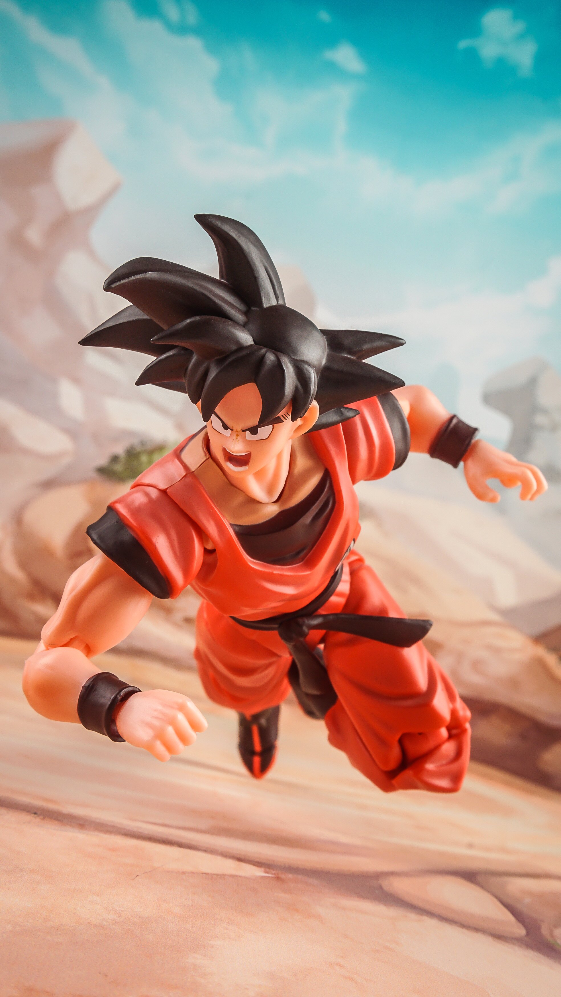 现货 着魔的马 魔契可动 红衣武道家 shf 界王拳 孙悟空 可动人偶