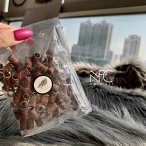 NPC Nail Art 美甲打磨机替换磨砂圈180目温和打磨 100颗 砂圈轴