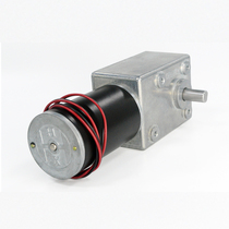Customized A5882-45 worm gear reducer motor DC 6-24V Motor high torque low speed self-locking motor