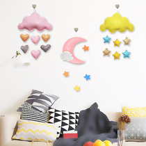 Cloud combination pendant Kindergarten Huanchuang pendant Girl soft-hearted sister Childrens room Home shop wall decoration