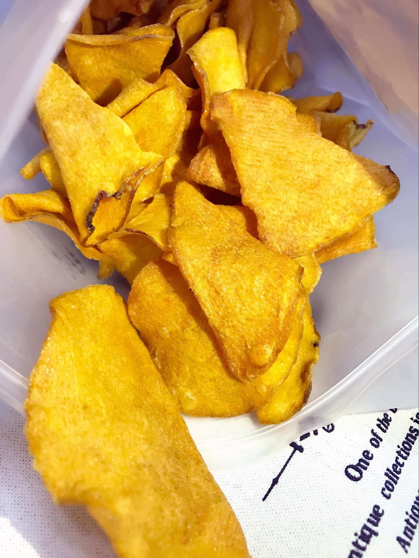 纯手工碳烤蜂蜜红薯片地瓜干番薯干脆片超薄香脆250g包邮