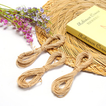 DIY handmade accessories natural jute rope 1 5mm two strands photo wall wishing bottle woven with 1 roll 12 meters
