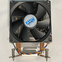AVC 4 copper tube radiator fan 4-wire temperature control (support Intel LGA1200 115X interface CPU)