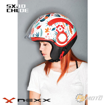 Portugal X NEXX SX 10Chloe Four Seasons Airflow 3 4Jet helmet motorcycle motorcycle half helmet red dot design
