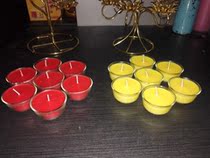 8-hour plain light glass tea cup ghee lamp Plant ghee