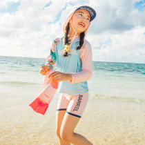 South Korea BARREL childrens Binding swimming shorts sunscreen beach holiday Boys Girls swimming trunks