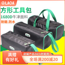 Old A Tool Take a toolkit portable mini toolbag canvas thicken handheld multi - function tool bag