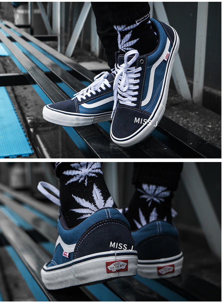 【金小姐】vans正品old skool pro经典款低帮板鞋 vn000zd40ns