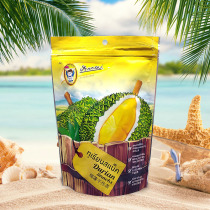 Thai specialty Aunt Geribao PaGlaeb Fried golden pillow Durian dried Durian strips 85g