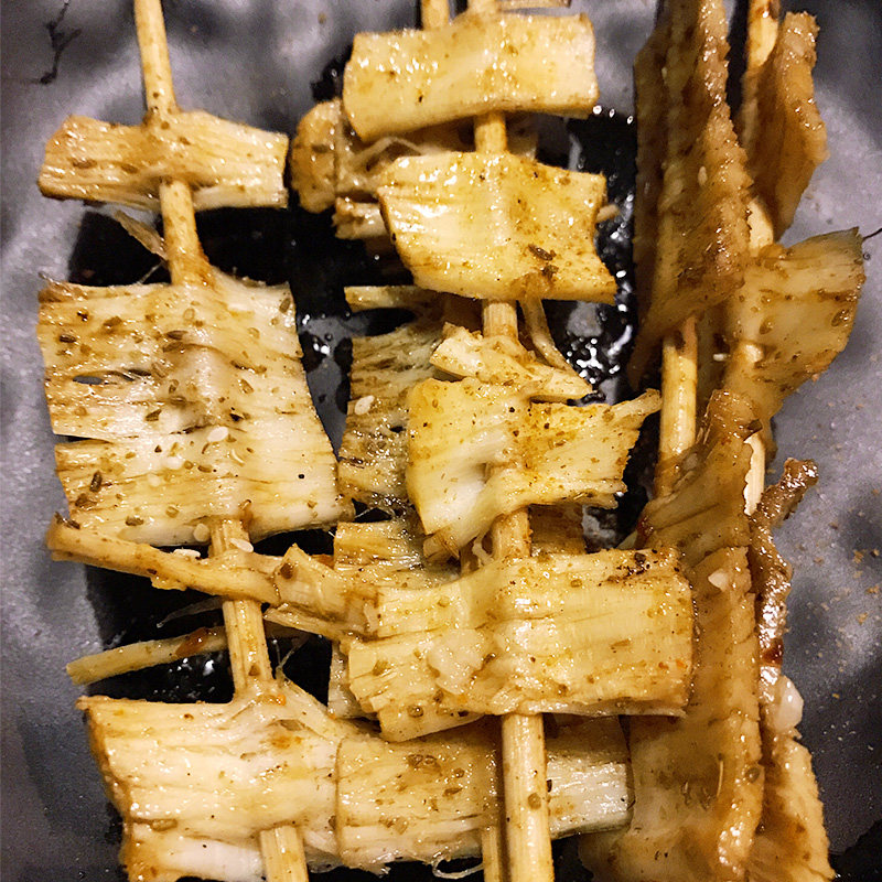 烧烤牛板筋串 穿好的牛板筋串30串户外烧烤半成品野餐食材牛板筋