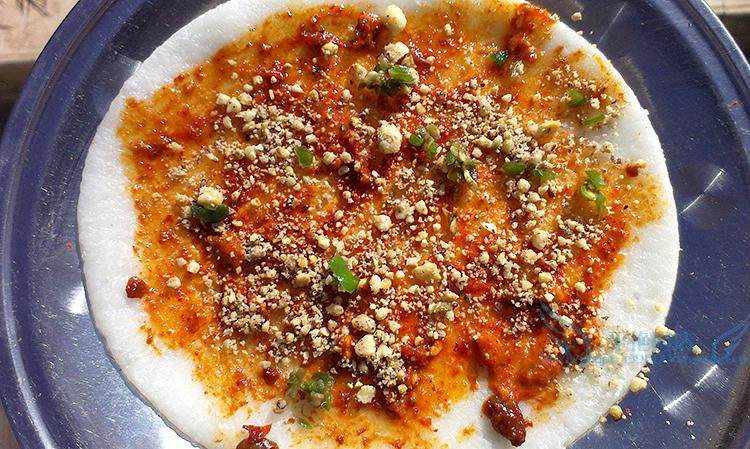 云南烧饵块保山施甸味道酱粑粑新鲜烤粑粑卷炒饵块真空包装500克