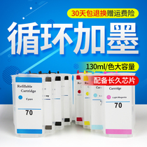 Lihui for HP Z2100 Z3100 Z3200 Z5200 Z5400 Printer Plotter 70 Filling Cartridge Cartridge Ink Core