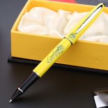 Pimio Picasso pen 606 dark tip 0 38 financial pen primary and secondary school students in grade 34 special pen tip sac gift box ink pen pouch boy gift character customization