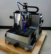Advertising jade woodworking pcb All-steel CNC engraving machine cnc3040 four-axis engraving machine independent drive