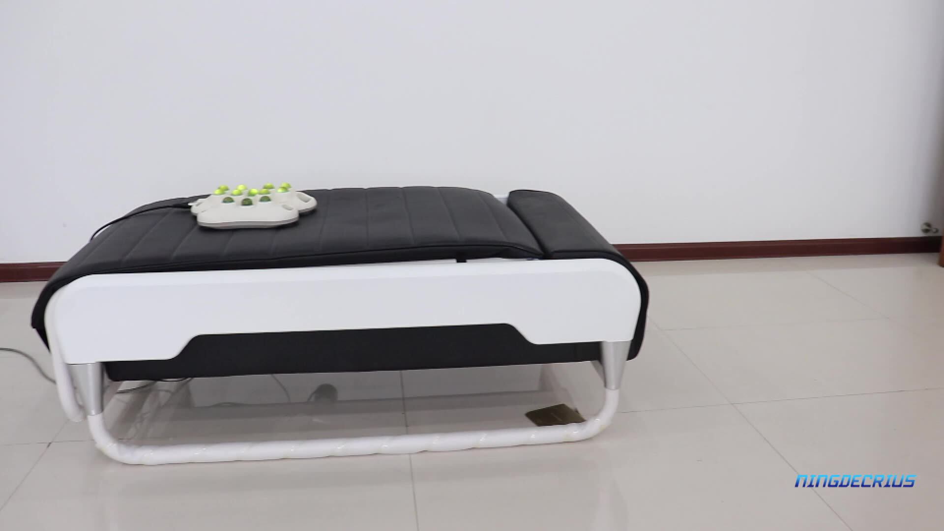 3d 热折叠韩国玉最好的按摩床 - buy 3d thermal massage bed