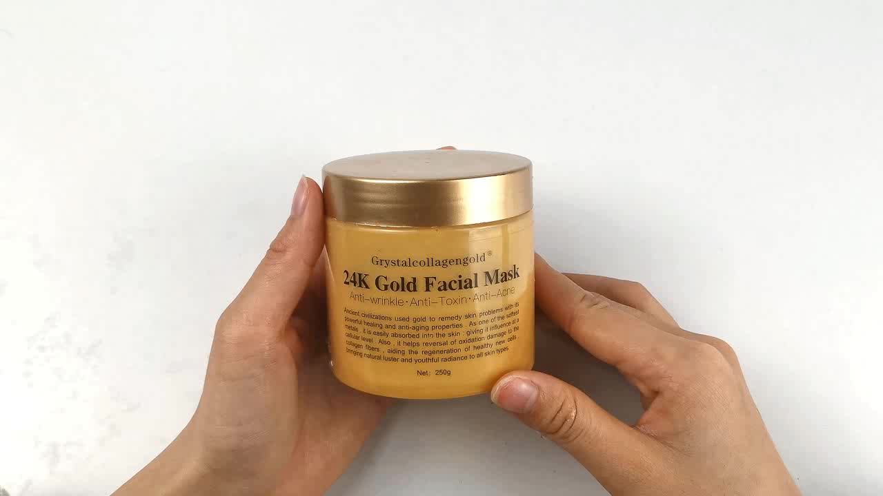 24k gold collagen peel off face mask 24k peel off gold facial