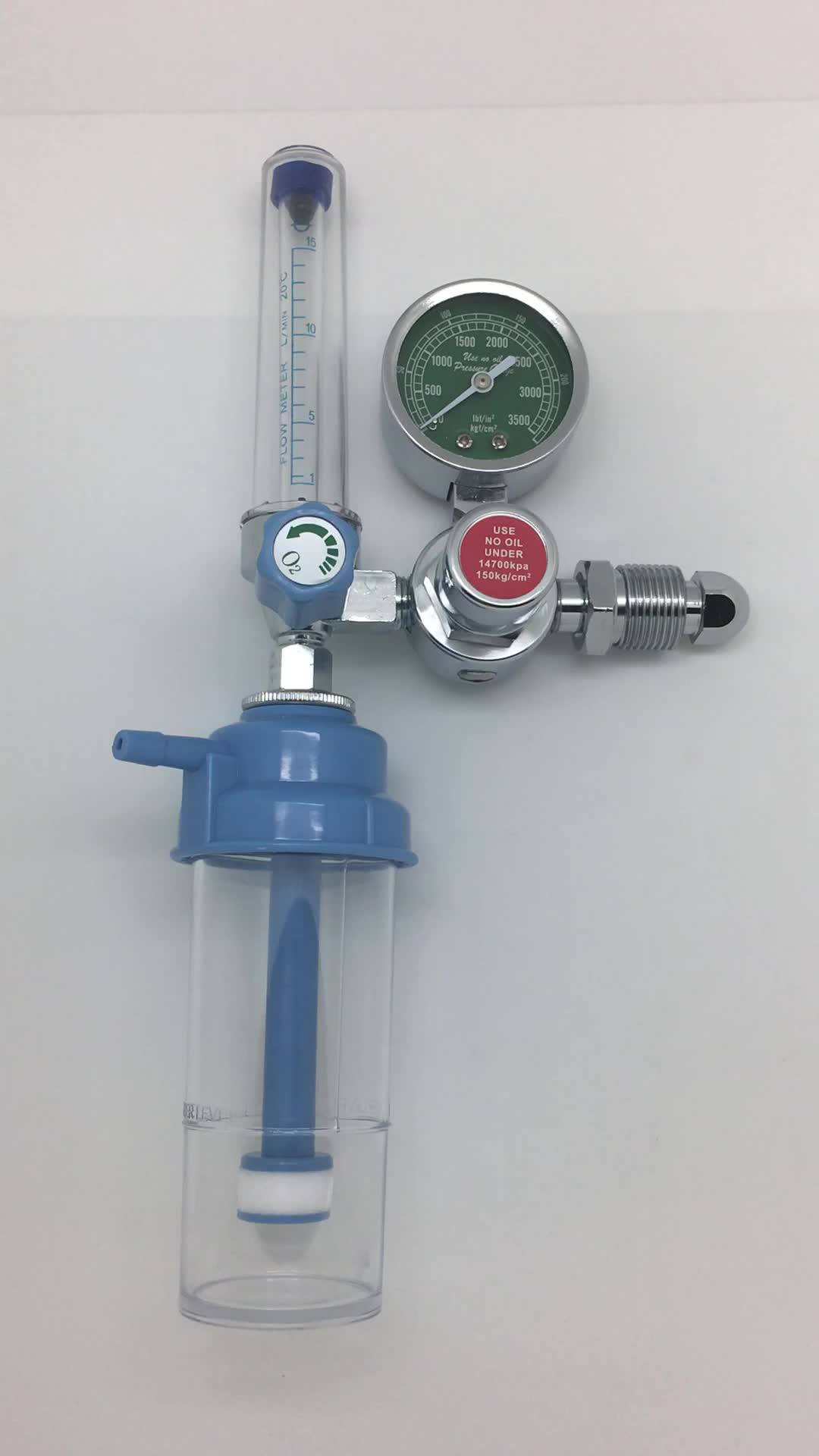 带cga540 连接器的 hl-04h 医用氧气流量计 - buy 医用流量计 cga540