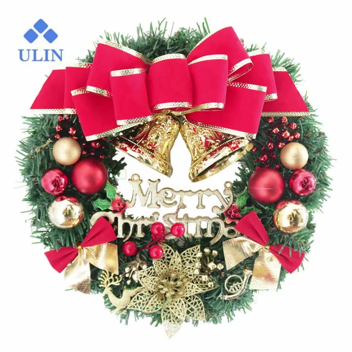 artificial personalized christmas door wreaths all seasons