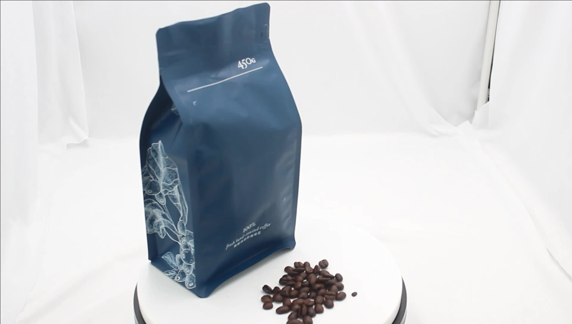 cusotm 500g coffee packaging bags bags for coffee with degassing