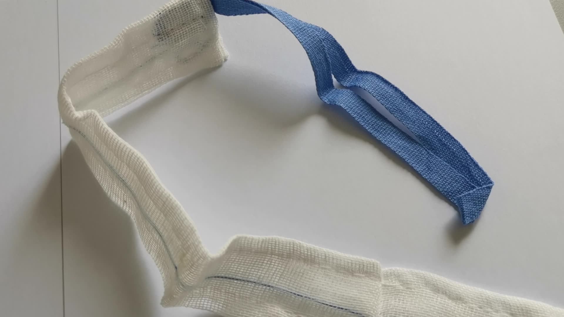 腹腔镜手术巾 显影线光线手术纱布巾 x光追踪纱布 条腹腔镜专用