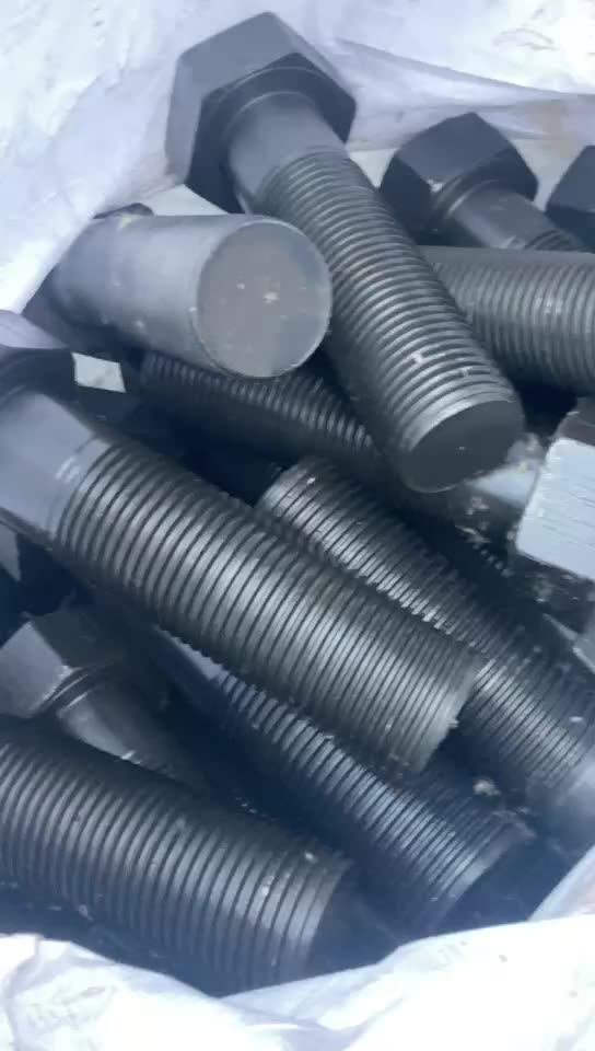 厂家定制大螺栓热打毛栓m40-m200特大螺丝细扣螺栓-阿里巴巴