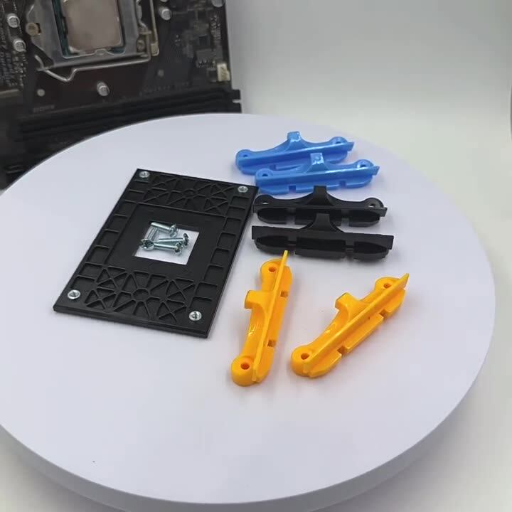 电脑主板扣具 am4专用背板支架 cpu散热器托架amd风扇架子am4底座