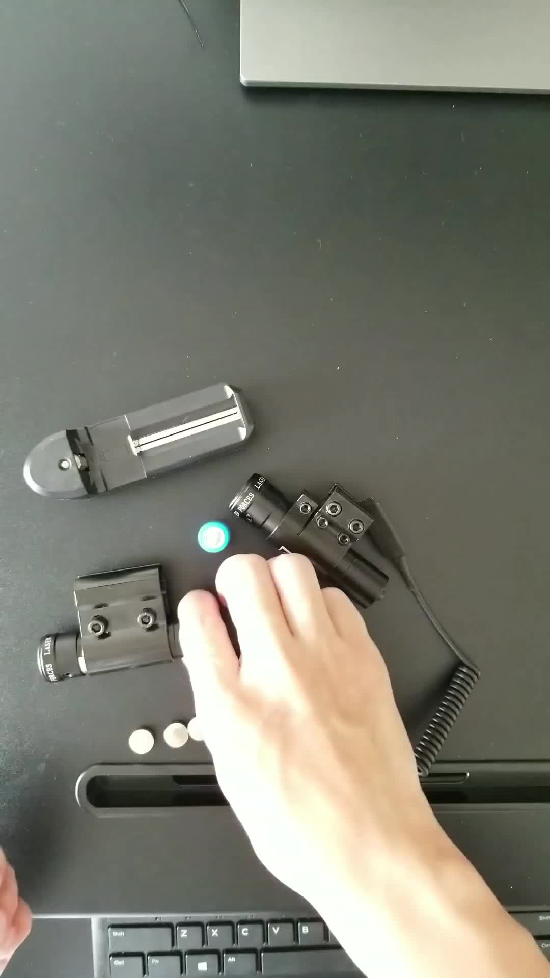 红激光瞄准器 激光定位仪弹弓激光瞄准器 红外线激光校准器铜模组