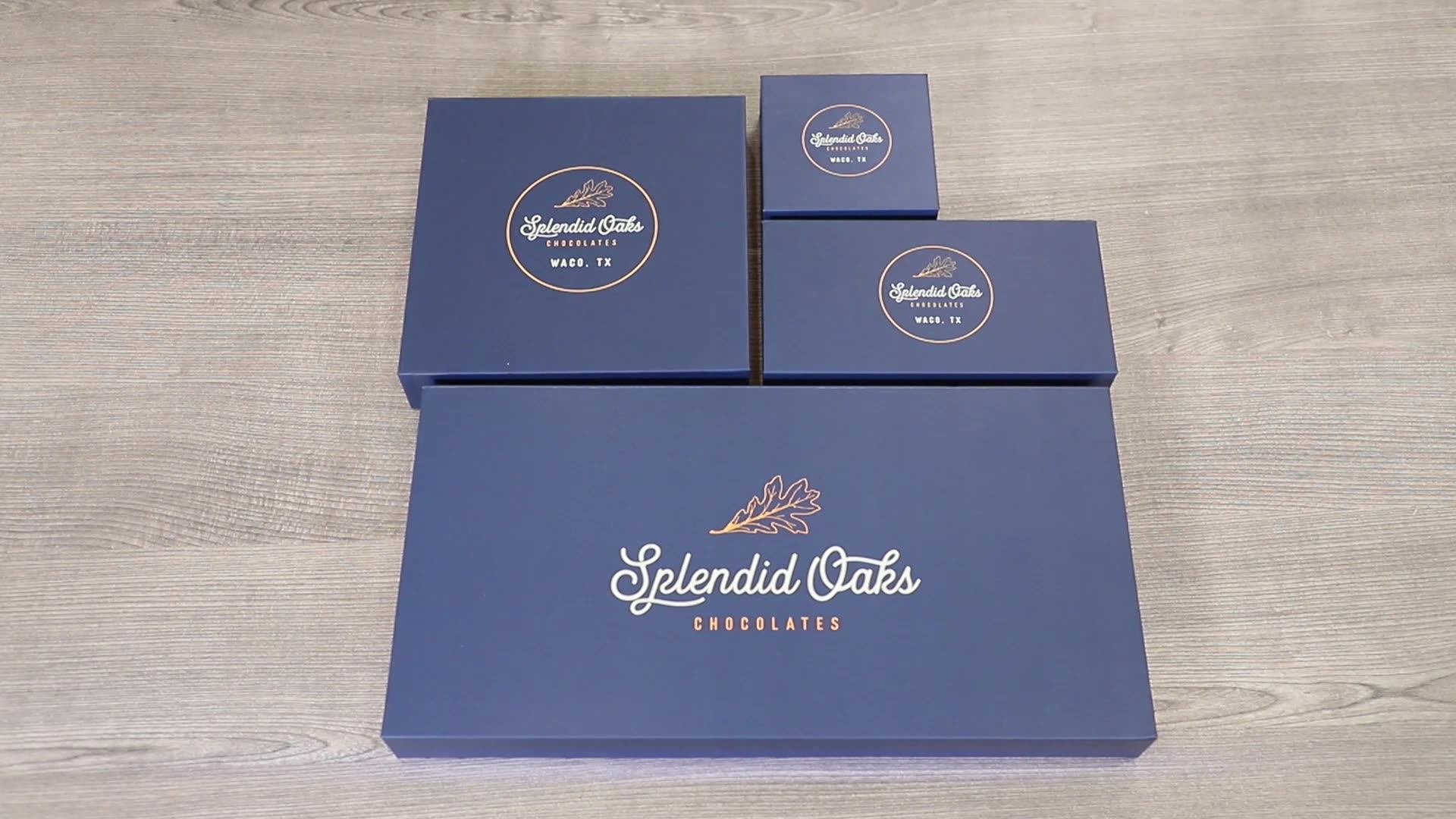 custom luxury gift packing fancy craft chocolate packaging paper