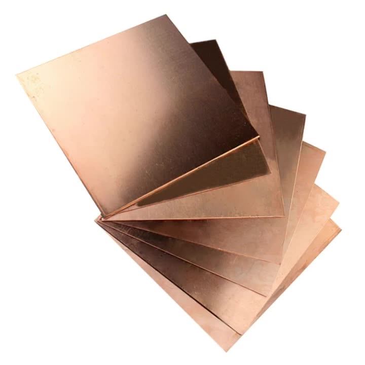 9% purity high quality red copper plate brass copper sheet coil