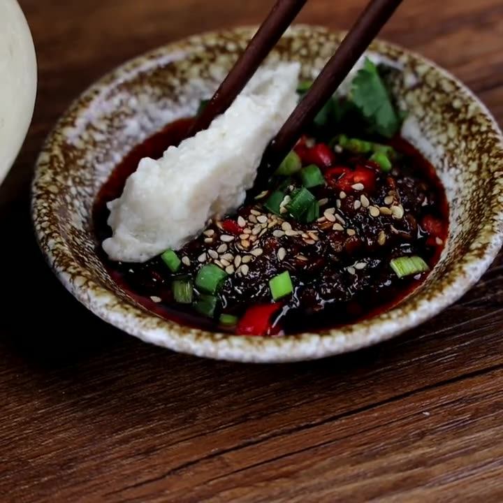 富顺豆花蘸水220g四川特产正品自贡美乐牌香辣酱辣椒酱蘸碟家用