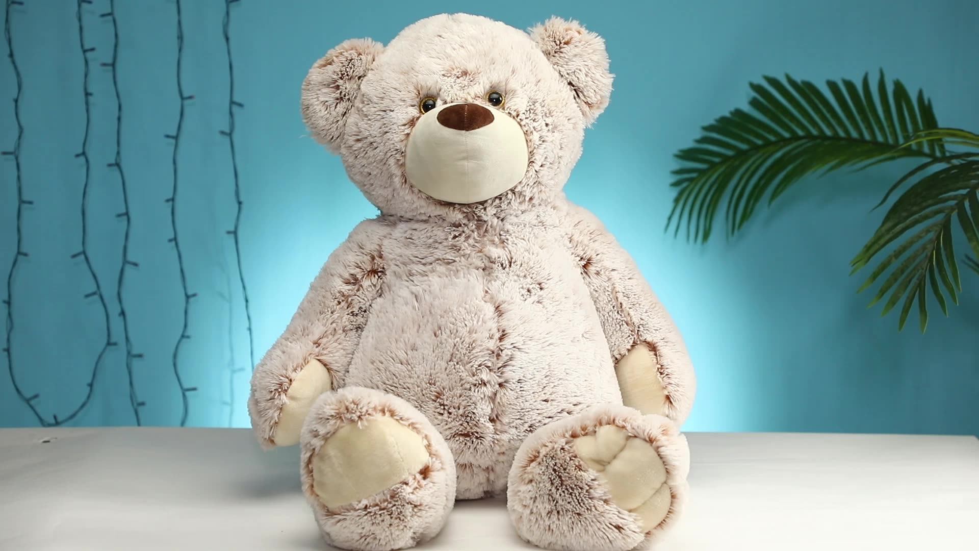 2020 stuffed animal huge giant dark brown teddy bear