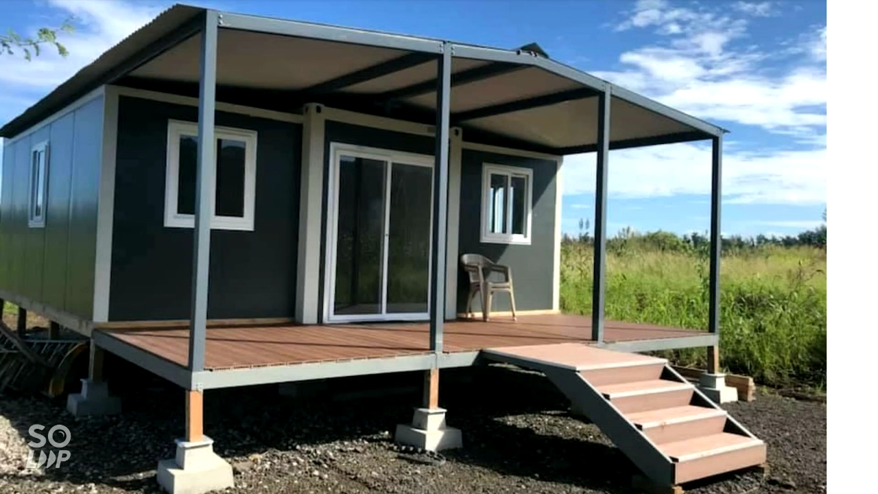 生活预制家庭可扩展的集装箱房子热卖